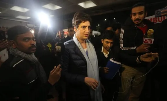 priyanka gandhi, പ്രിയങ്ക ഗാന്ധി, priyanka gandhi congress, caa protesters, anti caa, citizenship amendment act protest, latest news, indian express, iemalayalam, ഐഇ മലയാളം