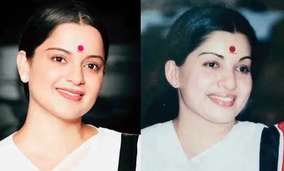 jayalalithaa, thalaivi, thalaivi photo, thalaivi kangana, kangana, kangana ranaut, thalaivi look, thalaivi kangana look, jayalalithaa biopic, jayalalithaa birthday, kangana jayalalithaa look