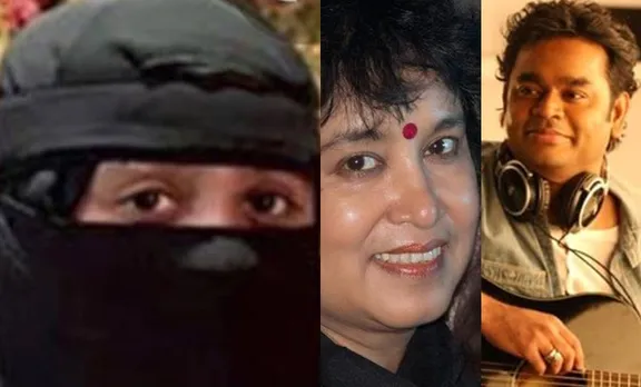 റഹ്‌മാന്റെ മകൾ ബുർഖ ധരിച്ച ചിത്രം കാണുമ്പോൾ അസ്വസ്ഥത; തസ്ലിമയ്‌ക്കു ഖദീജയുടെ മറുപടി