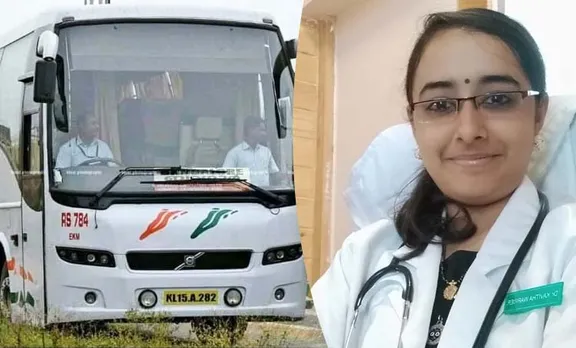 KSRTC Driver Gireesh Conductor Baiju lost their lives in Coimbatore Accident;യാത്രക്കാരിയായിരുന്നു ഡോക്ടര്‍ കവിത വാര്യരുടെ ജീവന് കാവലായി നിന്ന് അഭിനന്ദനങ്ങള്‍ ഏറ്റുവാങ്ങിയ ജീവനക്കാരാണ് ബൈജുവും ഗിരീഷും