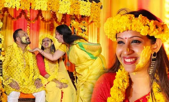 sowbhagya venkitesh, sowbhagya venkitesh age, sowbhagya venkitesh haldi photos, sowbhagya venkitesh mehandi photos,