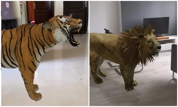 google 3D animals