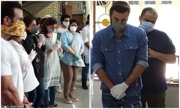 Rishi Kapoor Funeral Photos, ഋഷി കപൂർ, rishi kapoor, ഋഷി കപൂർ, rishi kapoor dead, റിഷി കപൂർ, rishi kapoor death, rishi kapoor death reason, ഋഷി കപൂർ അന്തരിച്ചു, rishi kapoor dies, rishi kapoor age, rishi kapoor died, rishi, ഐഇ മലയാളം, ie malayalam