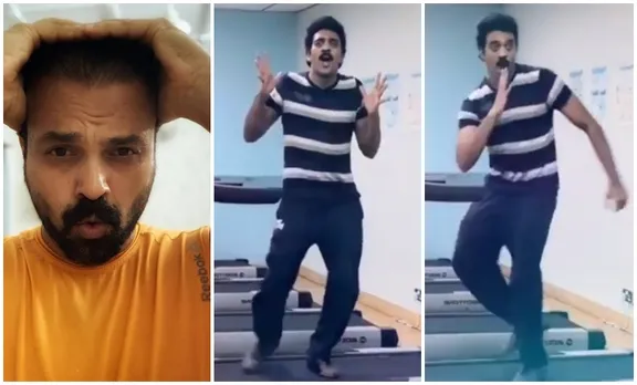 Kunchacko Boban, Ashwin Kumar, Ashwin kumar treadmill dance