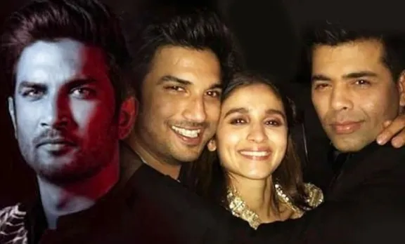 Sushant Singh Rajput, Karan Johar, Alia Bhatt