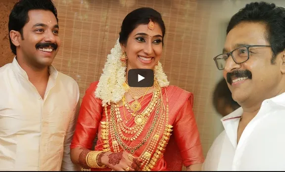 Renji Panicker, രഞ്ജി പണിക്കർ, Renji Panicker son, video, രഞ്ജി പണിക്കർ മകൻ വിവാഹം, nikhil Renji Panicker marriage, നിഖിൽ രഞ്ജി പണിക്കർ, ie malayalam, ഐഇ മലയാളം