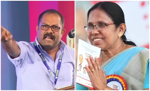 KM Shaji, KK Shilaja KM Shaji criticized the Kerala government and the KKShailaja, iemalayalam