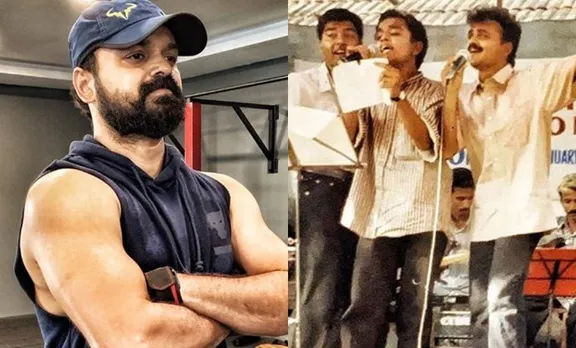 സെക്രട്ടറിക്ക് എന്തും ആകാലോ; 'അല്ലിയാമ്പൽ കടവിൽ' പാടി ചാക്കോച്ചൻ