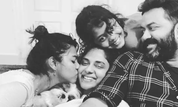 Poornima Indrajith, Indrajith, Poornima Indrajith family