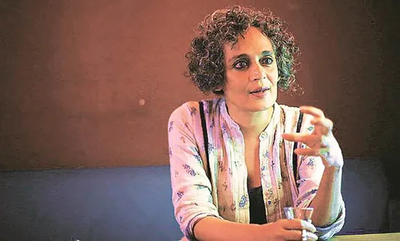 kerala bjp, arundhati roy speech withdrawal, arundhati roy come september speech, calicut university textbook arundhati roy speech