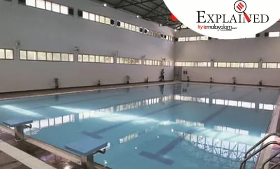 covid-19, coronavirus covid-19 swimming, is swimming safe, swimming covid-19, swimming coronavirus, india swimming coronavirus, express explained