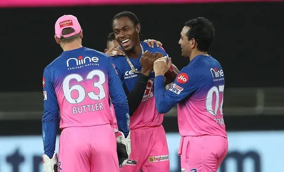 ipl, ipl 2020, jofra archer, jodra archer bowling speed, jofra archer ipl kkr vs rr, jofra archer rr vs kkr, jofra archer speed, ipl 2020 updates