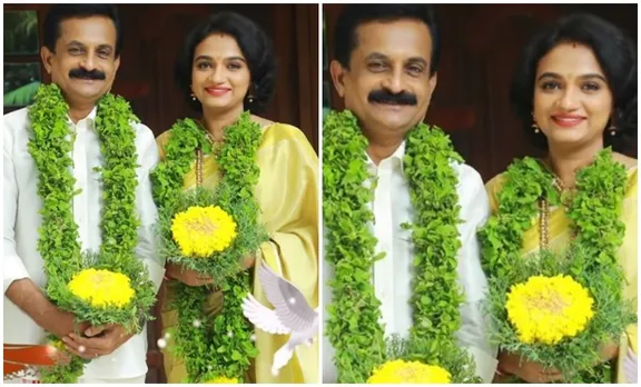 Dr Rajith Kumar, Krishna Prabha, Dr Rajith Kumar Krishna Prabha marriage stills, asianet, life is beautiful, രജിത് കുമാർ, കൃഷ്ണപ്രഭ, രജിത് കുമാർ കല്യാണഫോട്ടോ