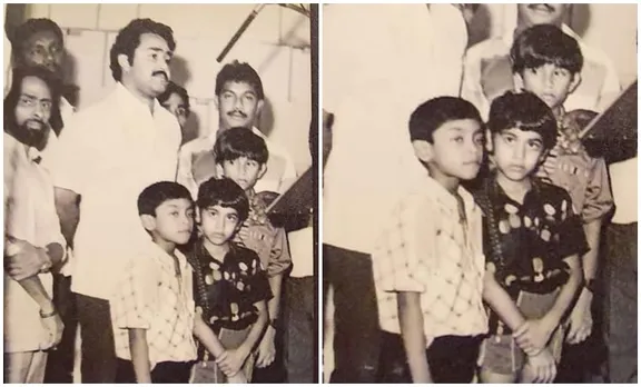 Vidhu Prathap, Vidhu Prathap childhood photo