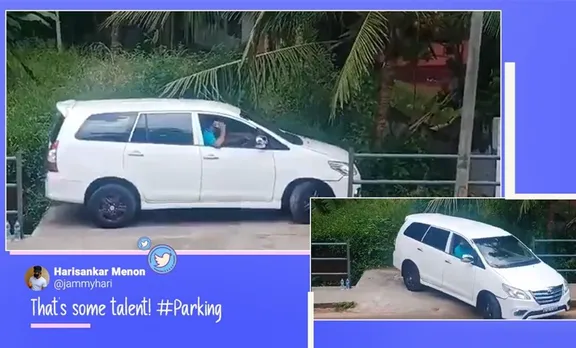 parallel parking, good driving skills, parking skills, smooth car parking viral videos, trending, indian express, indian express news