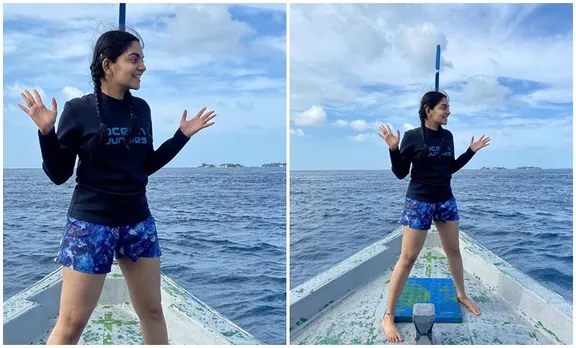 Ahaana Krishna, Ahaana Krishna photos, Ahaana Krishna videos, Scuba Jump experience , Ahaana Krishna instagram