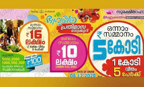 kerala lottery, kerala lottery results, kerala lottery result 2020, kerala bhagyamithra lottery, kerala bhagyamithra lottery results, kerala bhagyamithra lottery result, kerala bhagyamithra lottery prize, kerala bhagyamithra lottery prize money, kerala bhagyamithra lottery monthly, kerala bhagyamithra lottery, kerala lottery news, kerala lottery result, Bhagyamithra monthly lottery, Bhagyamithra monthly lottery price, Bhagyamithra monthly lottery results, Bhagyamithra lottery, Bhagyamithra lottery rate, Bhagyamithra lottery price, Bhagyamithra lottery draw date, kerala Bhagyamithra result, kerala Bhagyamithra lottery result, kerala lottery results Bhagyamithra, Bhagyamithra result, ഭാഗ്യമിത്ര ലോട്ടറി, ഭാഗ്യമിത്ര നറുക്കെടുപ്പ്, ഭാഗ്യമിത്ര നവംബർ 2020, ഭാഗ്യമിത്ര November 2020 result, ഭാഗ്യമിത്ര result, ഭാഗ്യമിത്ര, Indian express malayalam, IE malayalam
