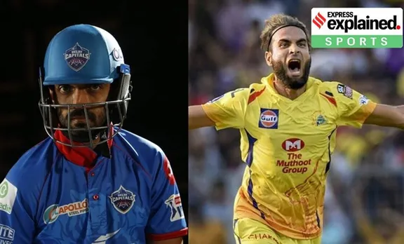 express explained, ipl 2020, ajinkya rahane, imran tahir, delhi capitals, chennai super kings, indian express