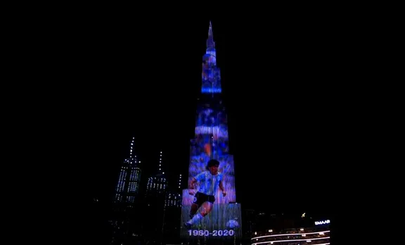 diego maradona, ഡിയേഗോ മറഡോണ, burj khalifa, ബുര്‍ജ് ഖലീഫ, uae, യുഎഇ, diego maradona burj khalifa, ഡിയേഗോ മറഡോണ ബുര്‍ജ് ഖലീഫ, burj khalifa pays tribute to diego maradona, ഡിയേഗോ മറഡോണയ്ക്ക് ആദരമർപ്പിച്ച് ബുർജ് ഖലീഫ, diego maradona uae, ഡിയേഗോ മറഡോണ യുഎഇ, diego maradona football coach, ഡിയേഗോ മറഡോണ ഫുട്ബോൾ കോച്ച്, diego maradona uae football coach, ഡിയേഗോ മറഡോണ യുഎഇ ഫുട്ബോൾ കോച്ച്, diego maradona uae football club coach, ഡിയേഗോ മറഡോണ യുഎഇ ഫുട്ബോൾ കോച്ച്,diego maradona al wasl coach, ഡിയേഗോ മറഡോണ അല്‍ വാസല്‍ കോച്ച്, diego maradona fujairah club coach, ഡിയേഗോ മറഡോണ ഫുജൈറ ക്ലബ് കോച്ച്, indian express malayalam, ഇന്ത്യൻ എക്‌പ്രസ് മലയാളം, ie malayalam, ഐഇ മലയാളം
