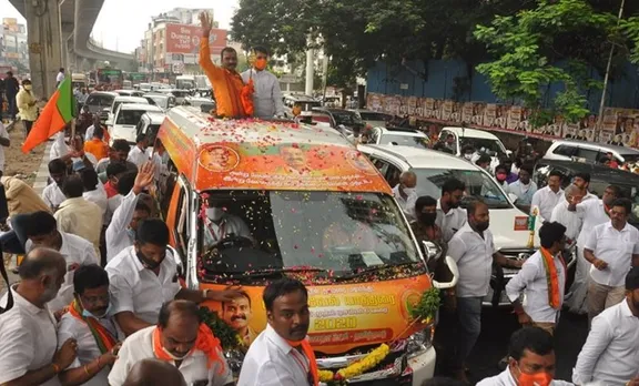 vetri vel yatra, വെട്രിവേല്‍ യാത്ര, bjp vetri vel yatra, ബിജെപി വെട്രിവേല്‍ യാത്ര, vetri vel yatra tamil nadu, വെട്രിവേല്‍ യാത്ര തമിഴ്നാട്, vetri vel yatra dates, വെട്രിവേല്‍ യാത്ര തിയതി,  Tamil Nadu elections, തമിഴ്നാട് നിയമസഭാ തിരഞ്ഞെടുപ്പ്, tn govt on vetri vel yatra, വെട്രിവേല്‍ യാത്രയ്ക്ക് അനുമതി നിഷേധിച്ച് തമിഴ്നാട് സർക്കാർ, aiadmk, എഐഎഡിഎംകെ, indian express malayalam, ഇന്ത്യൻ എക്‌സ്‌പ്രസ് മലയാളം, ie malayalam, ഐഇ മലയാളം