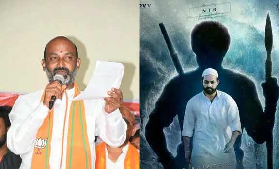 Rajamouli, SS Rajamouli, rrr movie, rrr controversy, bjp rrr, rrr, bandi sanjay kumar, bandi sanjay, ram charan, jr ntr, ie malayalam