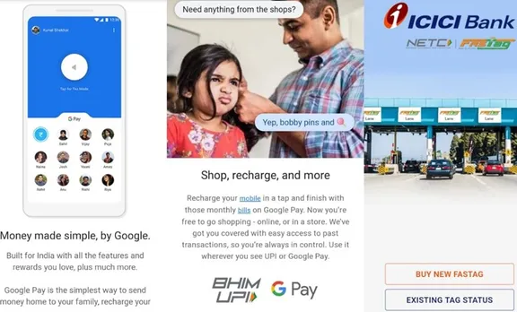 ഫാസ്ടാഗ് സ്വന്തമാക്കാം ബാങ്കിൽ പോകാതെ; ഗൂഗിൾ പേയുമായി കൈകോർത്ത് ഐസിഐസിഐ