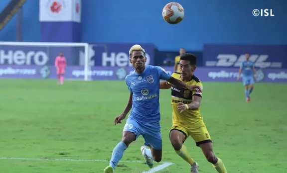 Mumbai City FC, മുംബൈ സിറ്റി എഫ്സി, Hyderabad FC, ഹൈദരാബാദ് എഫ്സി , ISL 2020, ഐഎസ്എൽ 2020, IE Malayalam, ഐഇ മലയാളം