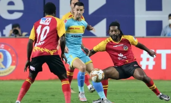 ISL, ഐഎസ്എൽ, Hyderabad FC, ഹൈദരാബാദ് എഫ്സി, East bengal FC, ഈസ്റ്റ് ബംഗാൾ എഫ്സി, IE Malayalam, ഐഇ മലയാളം