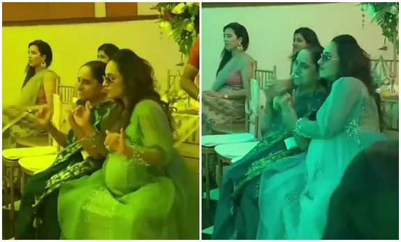 Pearle Maaney, Pearle Maaney baby mamma dance, Srinish Aravind, Pearlish, Pearle and Srinish during lockdown, Pearle-Srinish wedding anniversary, പേളി-ശ്രീനിഷ് വിവാഹ വാർഷികം, പേളി ഗർഭിണി, പേളി വീഡിയോ, Pearle pregnant, Indian express malayalam, IE malayalam