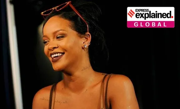 Rihanna, Rihanna india, Rihanna farmers protest, rihanna on farmers, Rihanna on indian farmers, indian farmers rihanna, farmers protest india, Rihanna news, who is Rihanna, indian express explained