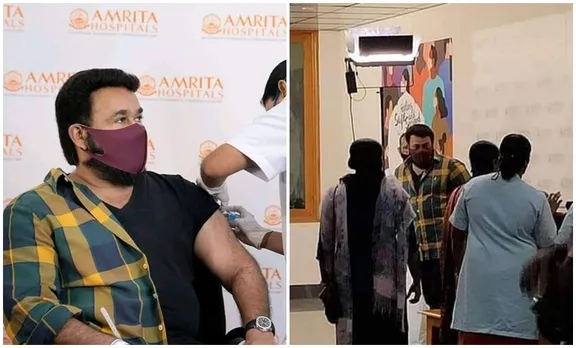 Mohanlal , Mohanlal covid 19 vaccine
