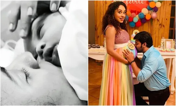 Pearle Maaney, Pearle Maaney blessed with a baby girl, Pearle Maaney daughter, Pearle Maaney Srinish Aravind, Pearle Maaney baby mamma dance, Srinish Aravind, Pearlish, Pearle and Srinish during lockdown, Pearle-Srinish wedding anniversary, പേളി-ശ്രീനിഷ് വിവാഹ വാർഷികം, പേളി ഗർഭിണി, പേളി വീഡിയോ, Pearle pregnant, Indian express malayalam, IE malayalam