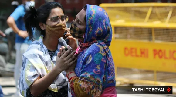 Covid-19 India second wave, Delhi covid cases, Delhi covid deaths, Delhi covid hospitals, Delhi vaccine shortage, RSS leader on Delhi covid, Indian express