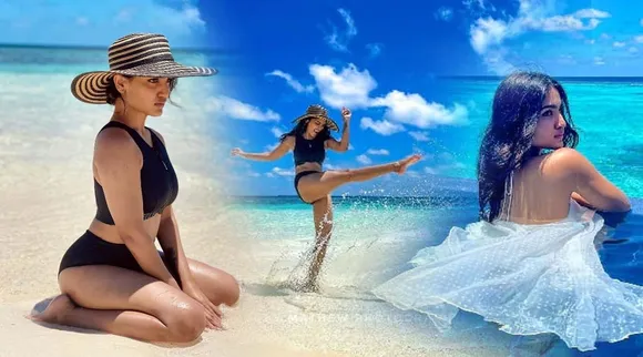 Saniya Iyappan, Saniya Iyappan birthday, saniya iyyappan Maldives, Saniya Iyappan latest photos, Saniya Iyappan films, സാനിയ ഇയ്യപ്പൻ, indian express malayalam, IE malayalam