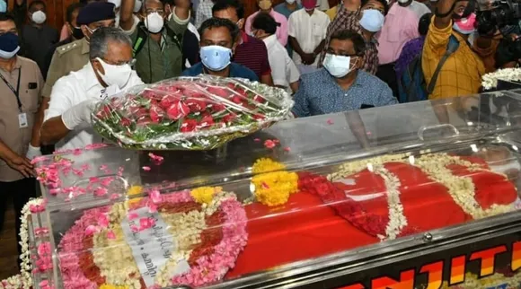 kr gouri amma, kr gouri amma passes away, kr gouri amma communist leader, kr gouri amma cpm, pinarayi viijayan, പിണറായി വിജയൻ, kr gouri amma kerala,ഗൗരി 'അമ്മ, ie malayalam