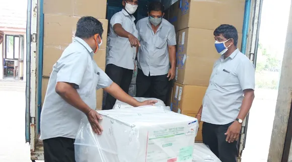കേരളം വില കൊടുത്ത് വാങ്ങിയ മൂന്നര ലക്ഷം കോവിഷീൽഡ് ഡോസ് വാക്സിനെത്തി