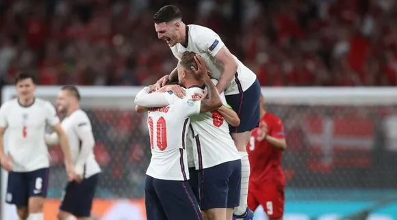 വെംബ്ലിയിൽ ചരിത്രമെഴുതി ഇംഗ്ലണ്ട്;   ഡെന്മാർക്കിനെ തകർത്ത് ഫൈനലിൽ