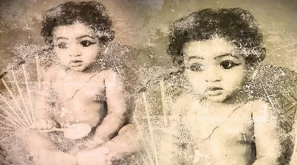 Baburaj, Baburaj childhood photos, Baburaj photos, Vani Viswanath, Vani viswanath Baburaj photos, വാണി വിശ്വനാഥ്, ബാബുരാജ്
