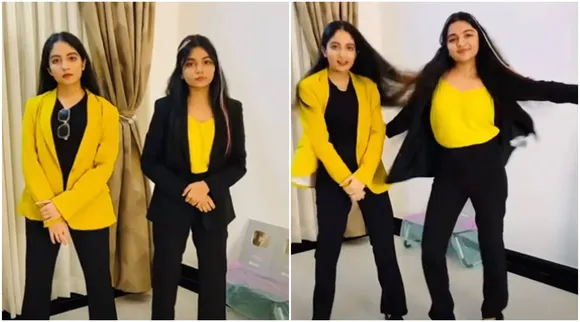 Ishani Krishna, Hansika Krishna, BTS dance, BTS Butter, bts, dynamite, bts dynamite, bts dynamite b side, dynamite b side, ഡൈനാമൈറ്റ്, ബിടിഎസ്, b side dynamite, bts song, bts new song