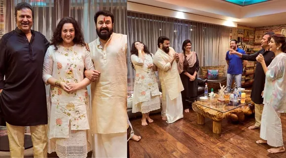 Mohanlal, Meena, Mohan Babu, Lakshmi Manchu, Bro Daddy, Prithviraj, ie malayalam