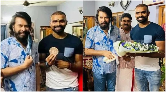 Mammootty, P R Sreejesh