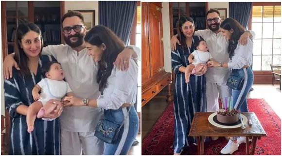 Kareena Kapoor, Saif Ali Khan, Sara Ali Khan, Taimur Ali Khan, Jeh Ali Khan, sara Eid celebrations, kareena, saif kareena, saif kareena kids, Saif Ali Khan kids, Saif Ali Khan family, Jeh Ali Khan photo, Kareena saif Jeh photo