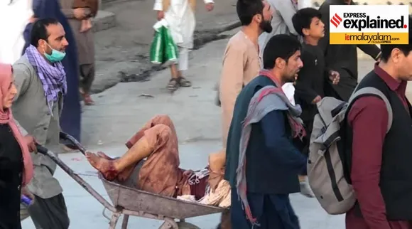 Afghanistan crisis, Kabul blasts, kabul suicide attack, kabul suicide bombings, Islamic State Khorasan, Who are Islamic State Khorasan, Kabul news, Kabul airport blast, isis-k, what is isis-k, what is islamic state khorasan, Indian Express Malayalam, ie malayalam