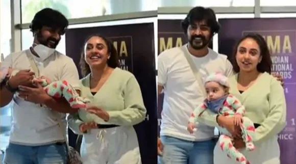 നിലയുമായി സൈമ അവാർഡ്‌സ് വേദിയിൽ പേളിയും ശ്രീനിഷും; വീഡിയോ