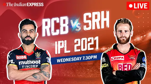 IPL 2021, RCB vs SRH