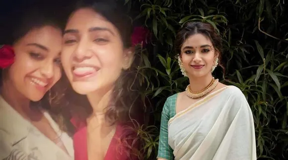 Keerthy Suresh, Keerthy Suresh birthdya, കീർത്തി സുരേഷ്, Keerthy Suresh age, Keerthy Suresh photos, Mahesh Babu, Samantha, Ram Pothineni, Sarkaru Vaari Paata star, Keerthy Suresh upcoming film, Keerthy Suresh news