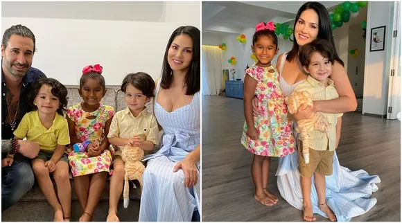 Sunny Leone, Sunny Leone daughter, Nisha, Nisha brithday, Nisha brithday photos, സണ്ണി ലിയോൺ, Sunny leone daughter Nisha age, Sunny Leone family, Sunny Leone photos