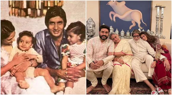 amitabh bachchan, amitabh bachchan diwali, amitabh bachchan family photo, abhishek bachchan, aishwarya rai, navya nanda, shweta nanda, jaya bachchan