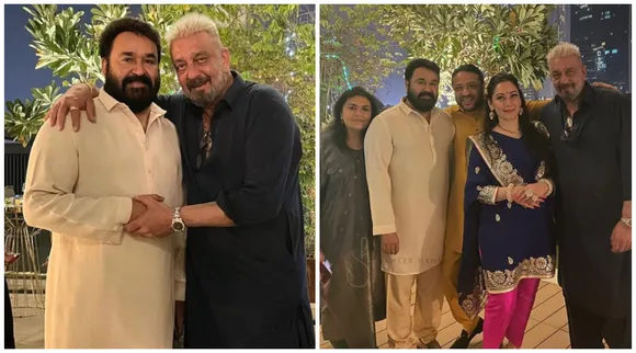mohanlal, mohanlal photo, mohanlal pic, mohanlal picture, mohanlal update, മോഹൻലാൽ, Sanjay Dutt, സഞ്ജയ് ദത്ത്, deewali, ദീപാവലി, ie malayalam
