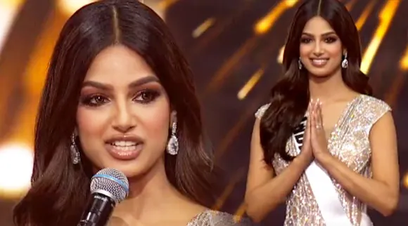 harnaaz sandhu miss universe 2021, who is harnaaz sandhu, harnaaz sandhu final question, harnaaz sandhu videos, miss universe 2021 india videos, miss universe 2021 updates